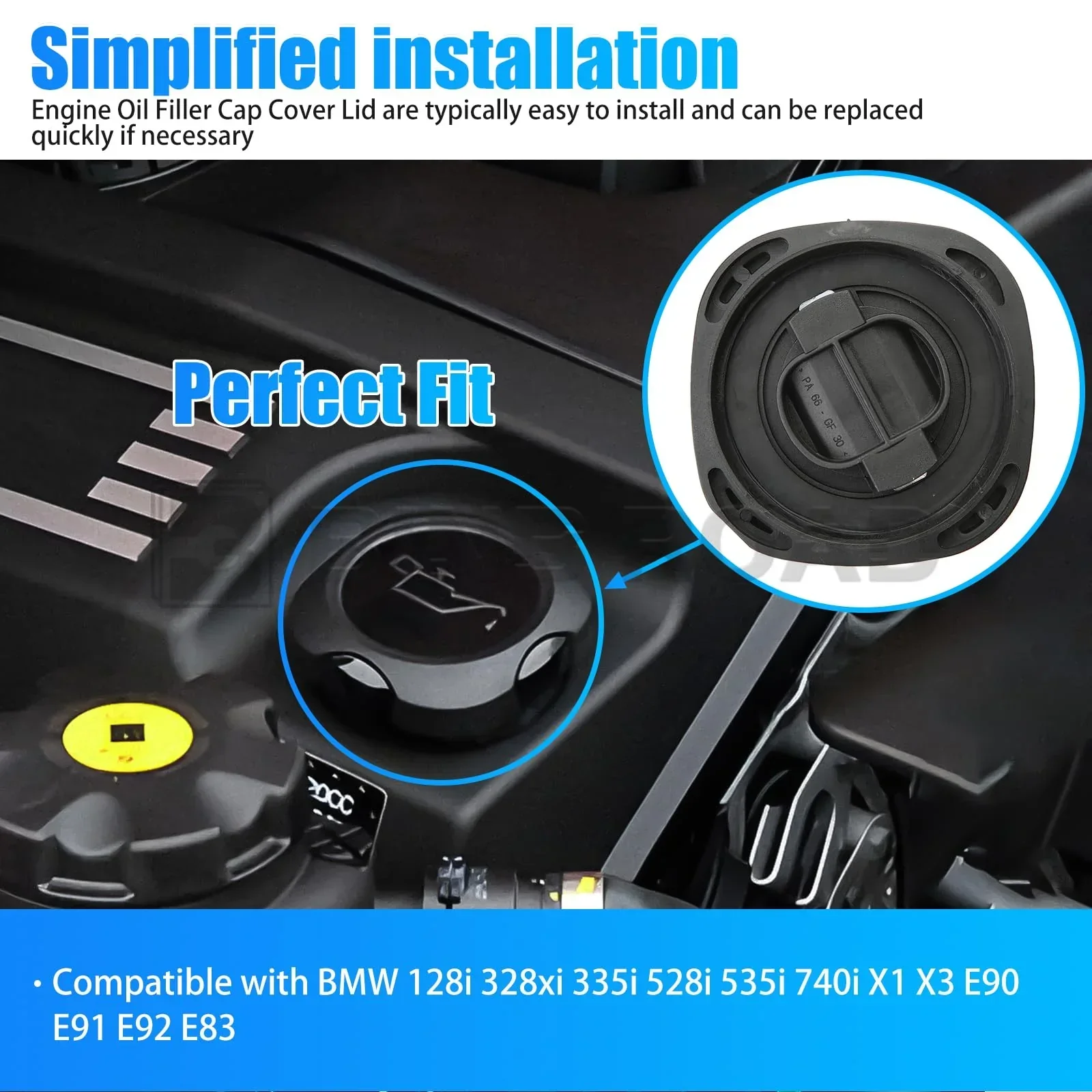 11127560482 Engine Oil Filler Cap - Image 4