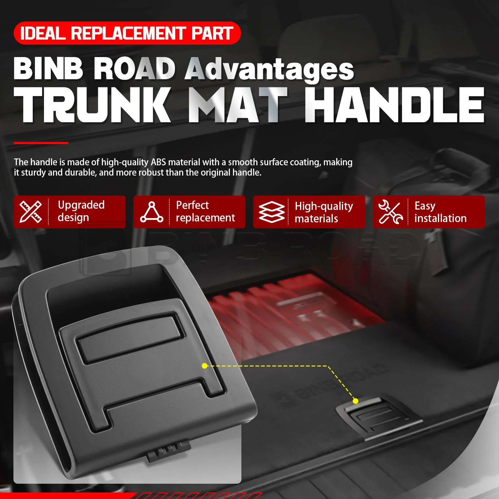 51479120283 Rear Trunk Mat Handle - Image 4