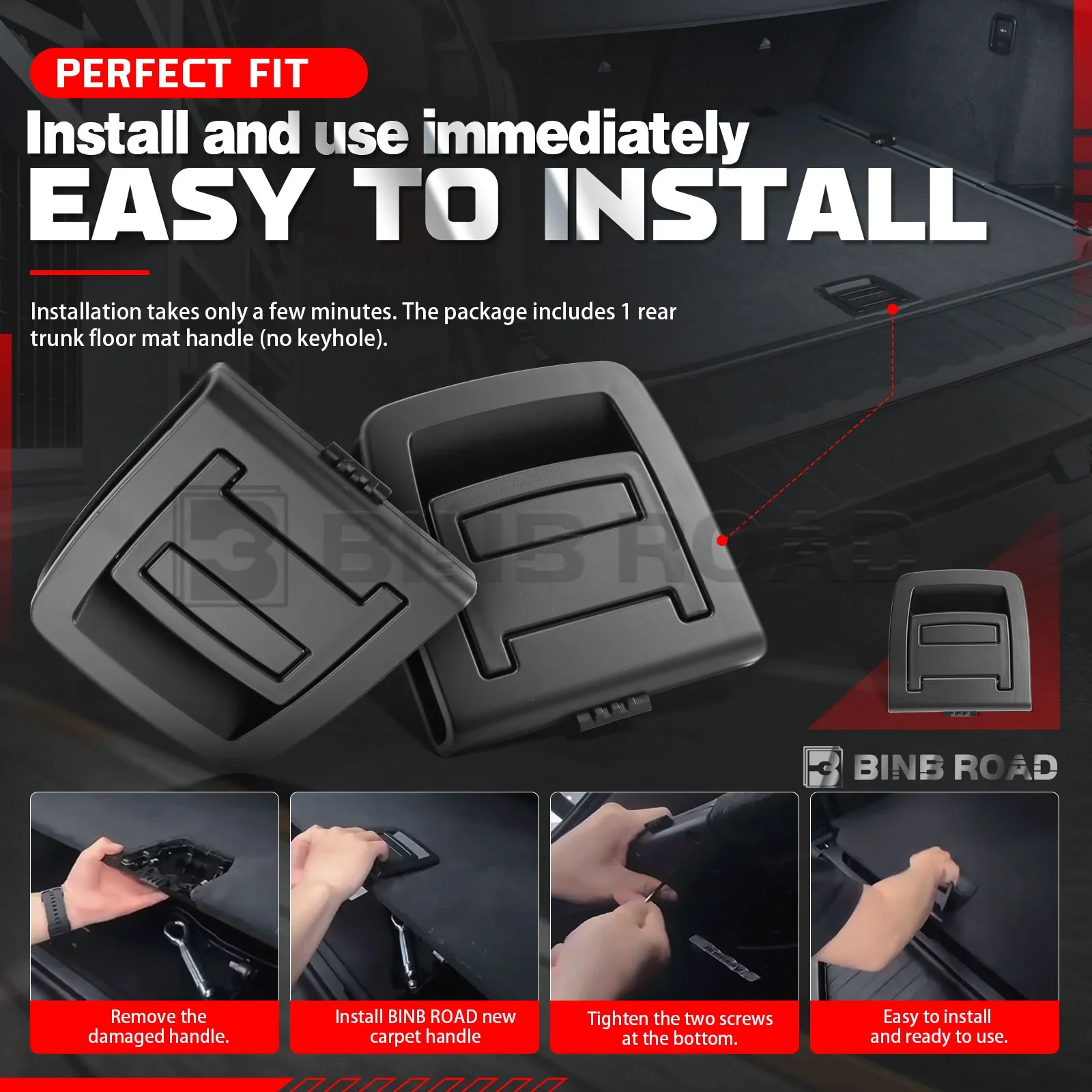 51479120283 Rear Trunk Mat Handle - Image 6