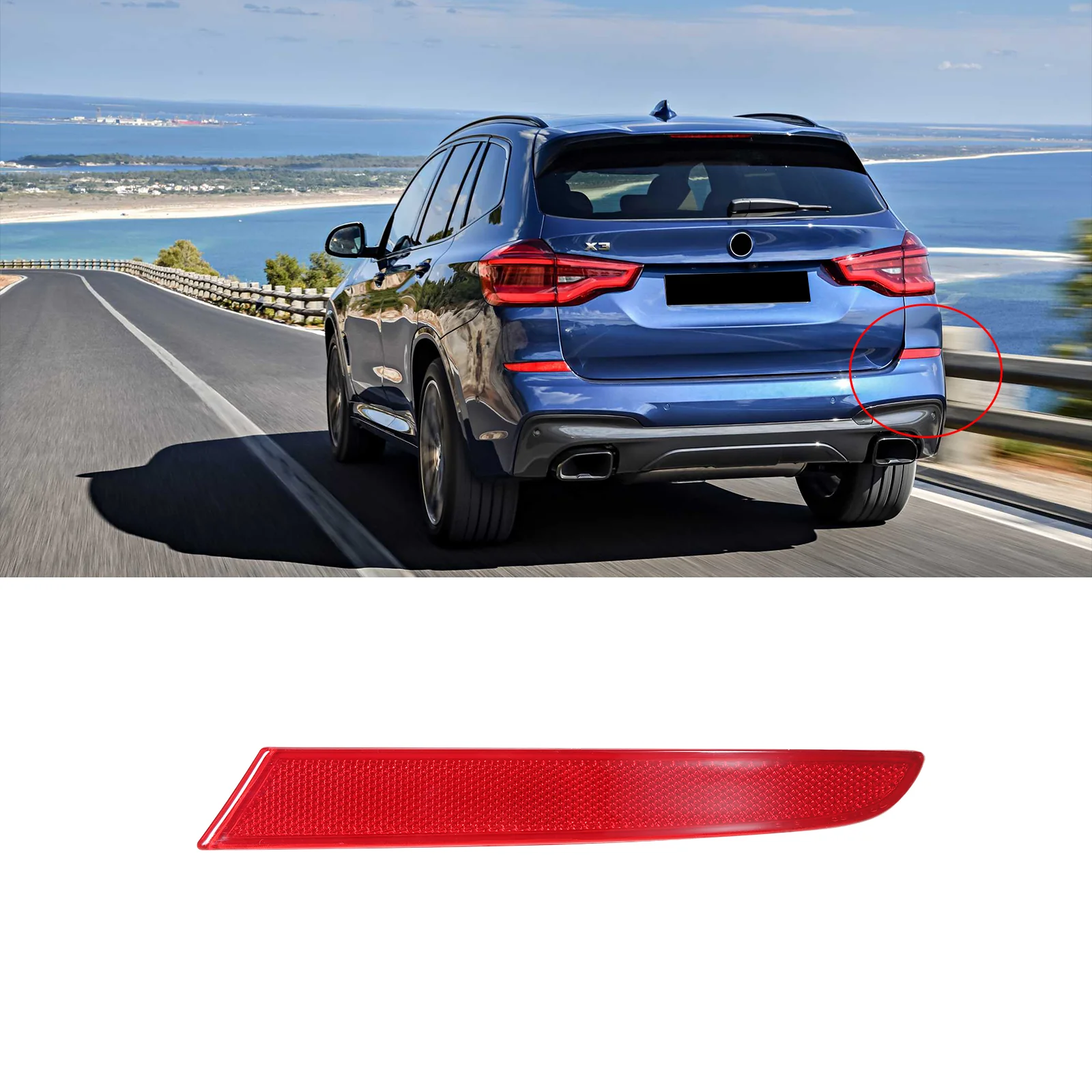 63147857003+63147857004 Rear Bumper Reflector - Image 15